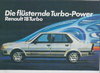 Renault 18 Turbo Prospekt