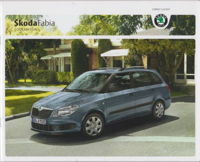 Skoda Fabia Cool Edition Prospekt  2010