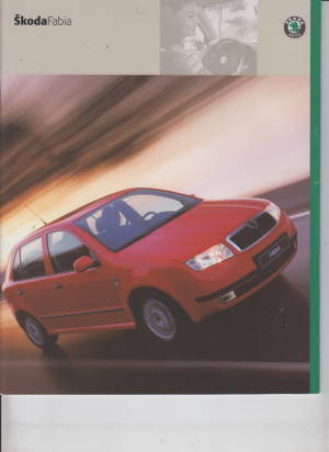 Skoda Fabia  Prospekt 1999 Türkei