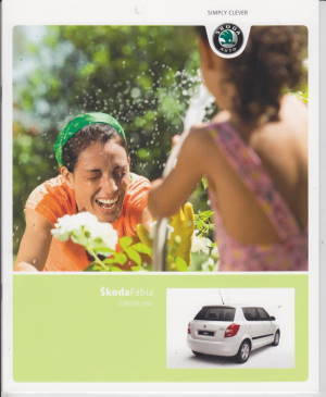Skoda Fabia Greenline 2008  Prospekt