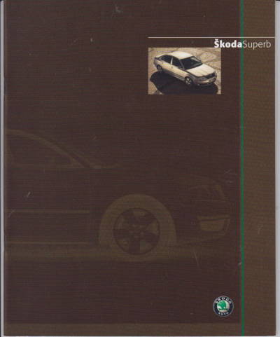 Skoda Superb Prospekt 2002