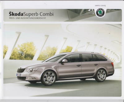 Skoda Superb Preisliste 2010