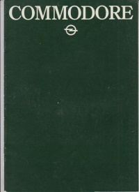 Opel Commodore Prospekt 1979