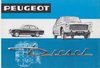 Peugeot Programm Prospekt 1965