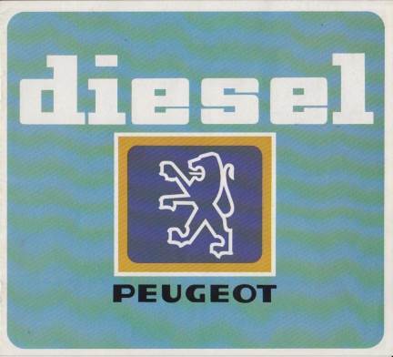 Peugeot Diesel Prospekt 1981 NL