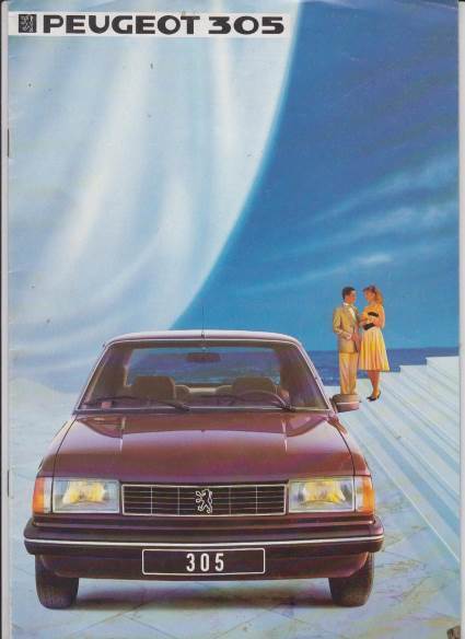 Peugeot 305 Prospekt Frankreich