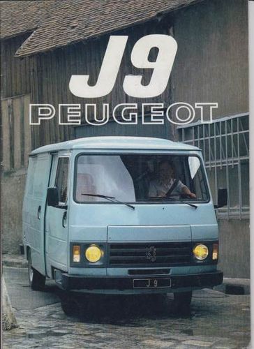 Peugeot J9 Prospekt 1980