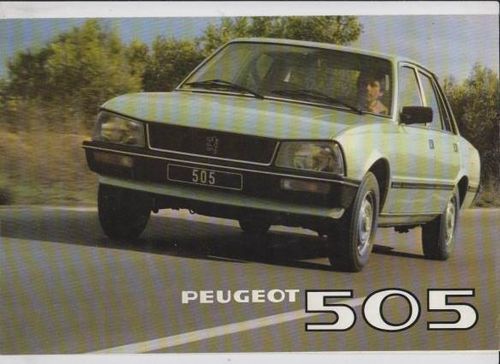 Peugeot 505 Prospekt 1980