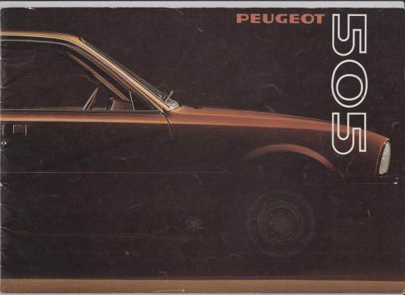 Peugeot 505 Prospekt 1980