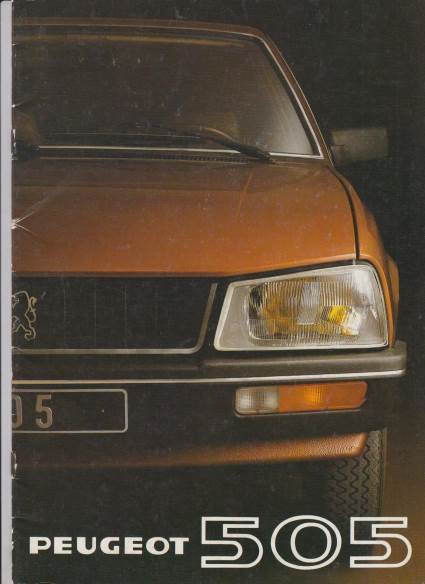 Peugeot 505 Prospekt 1981