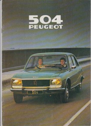 Peugeot 504 Prospekt 1979