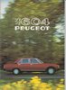 Peugeot 604  Prospekt 1981