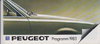 Peugeot Programm Prospekt 1983