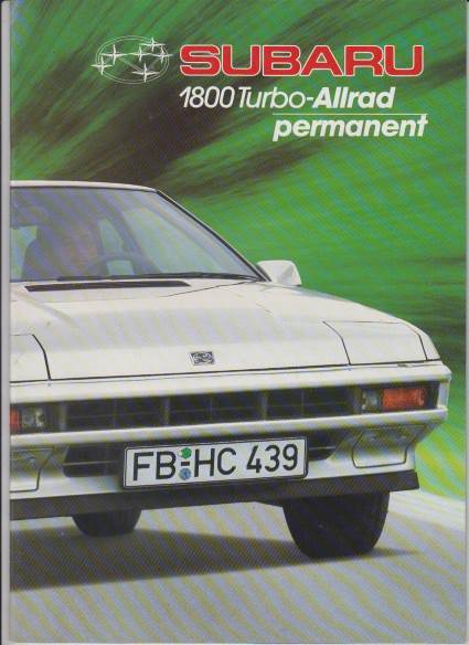 Subaru 1800   Prospekt