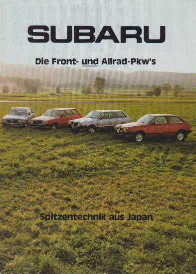 Subaru 1800   Prospekt