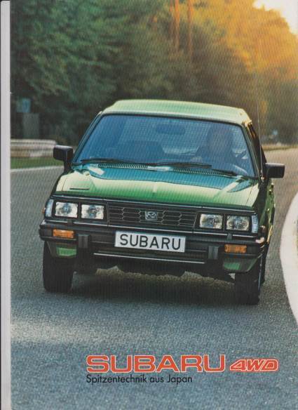Subaru 1800   Prospekt