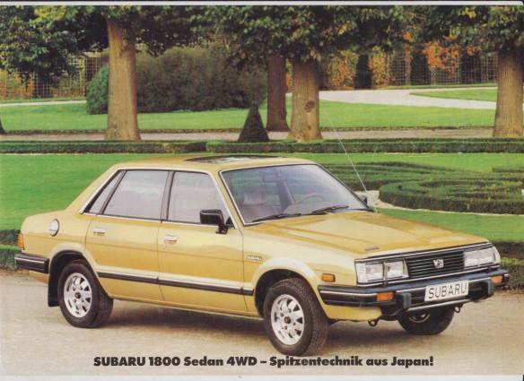 Subaru 1800  Sedan 4WD  Prospekt