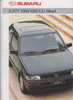 Subaru Justy Allrad 1992  Prospekt
