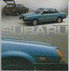 Subaru Programm Autoprospekt *16271