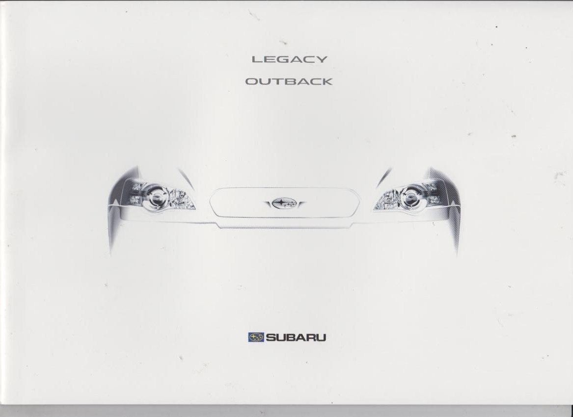 Subaru Legacy Outback Prospekt 2003