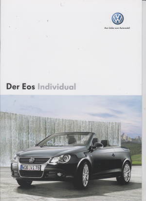 VW  Eos Individual  Prospekt  November 2006