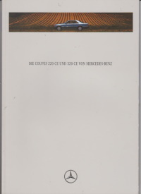 Mercedes S Klasse Coupe  Prospekt 1993