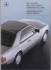 Mercedes W 124 Coupe  Prospekt  1987
