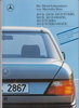 Mercedes W 124  Diesel Prospekt 1989