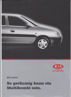 Kia Carens Prospekt 1999