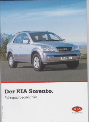 Kia Sorento Prospekt 2002