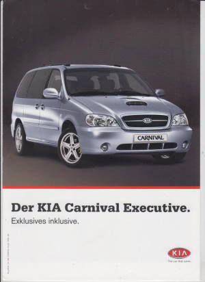 Kia Carnival Executive Prospekt 3 - 2004