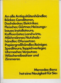Mercedes Transporter Prospekt 1977