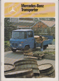Mercedes Pritsche Prospekt 1979
