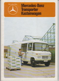 Mercedes Transporter 1979 Prospekt