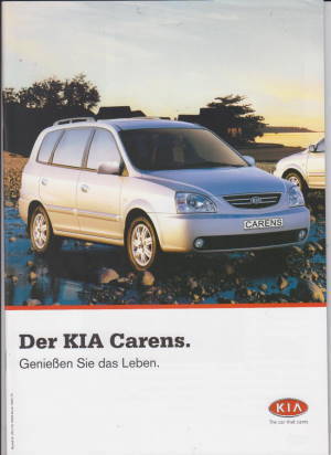 Kia Carens Prospekt 2003