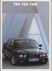 BMW 7er Prospekt 1990 730 735