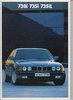 BMW 7er Prospekt 1986