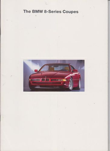 BMW 8er Coupe Prospekt 1993 GB