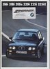 BMW 3er Prospekt Broschüre 1989