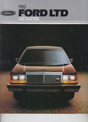 Prospekt Ford LTD USA 1982