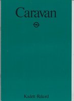 Opel Caravan Kadett Rekord Autoprospekt 1982