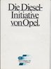 Opel PKW Diesel Autoprospekt 1982