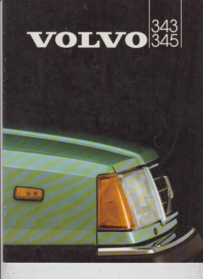 Volvo  343 - 345 Autoprospekt 1982