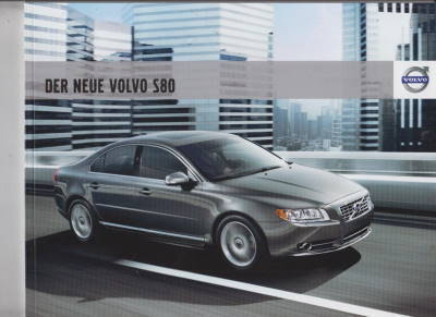 Volvo  S 80 Prospekt 2009