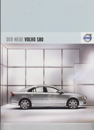 Volvo  S 80 Prospekt 2006