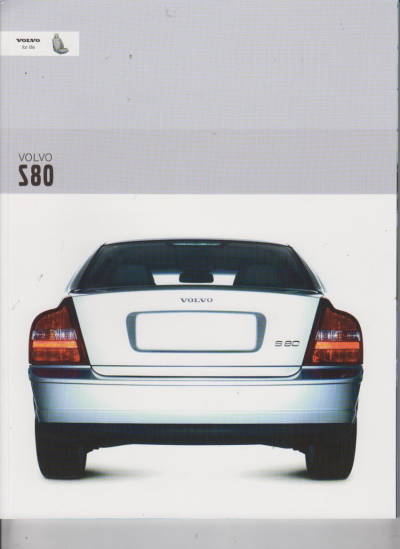 Volvo  S 80 Prospekt 2003