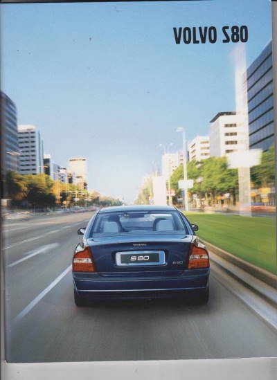 Volvo  S 80 Prospekt 2002