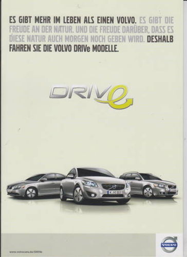 Volvo  PKW Programm  Prospekt 2010