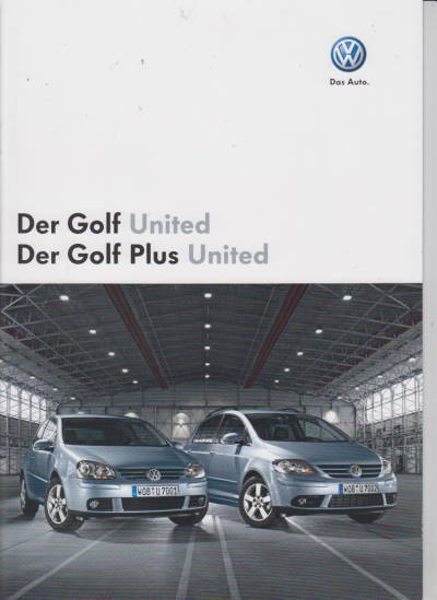 VW Golf United Prospekt 2007