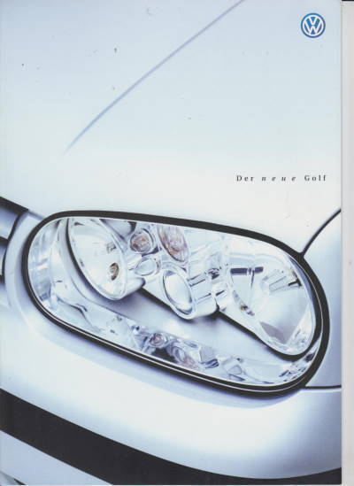 VW Golf Prospekt 1997